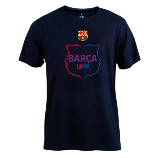 Barcelona póló felnőtt Camo Edition sötétkék