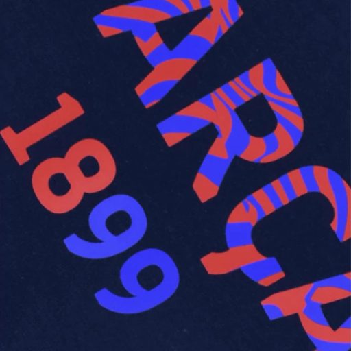 Barcelona póló felnőtt Camo Edition sötétkék