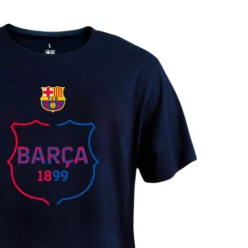 Barcelona póló felnőtt Camo Edition sötétkék