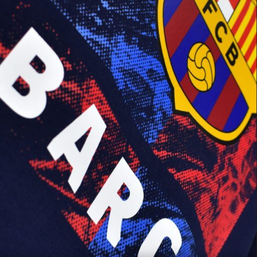 Barcelona pulóver felnőtt kapucnis Marble Edition