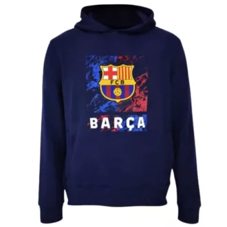 Barcelona pulóver felnőtt kapucnis Marble Edition