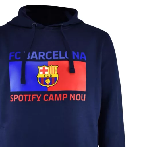 Barcelona pulóver felnőtt kapucnis Camp Nou