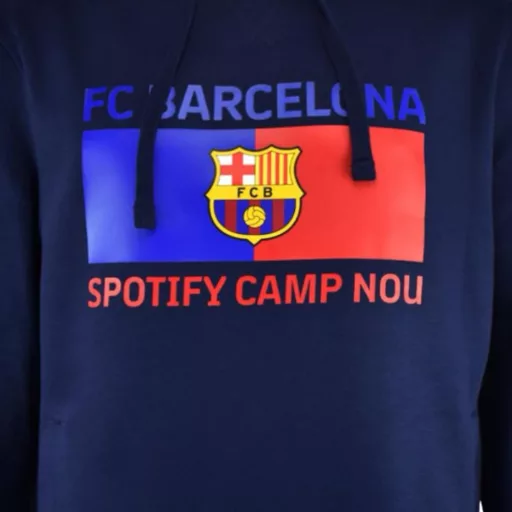 Barcelona pulóver felnőtt kapucnis Camp Nou
