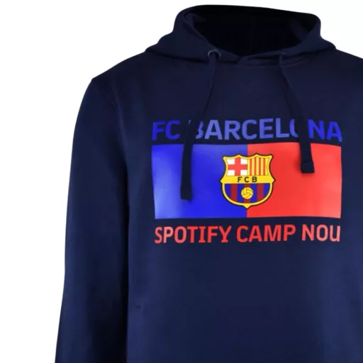Barcelona pulóver felnőtt kapucnis Camp Nou