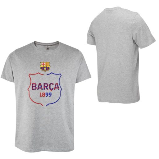 Barcelona póló gyerek szürke Cam
