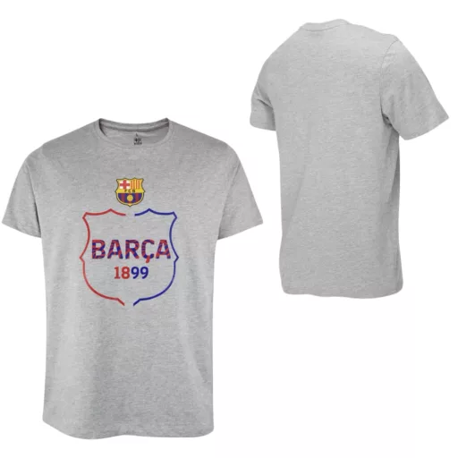Barcelona póló gyerek szürke Cam