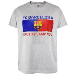Barcelona póló gyerek szürke Camp Nou