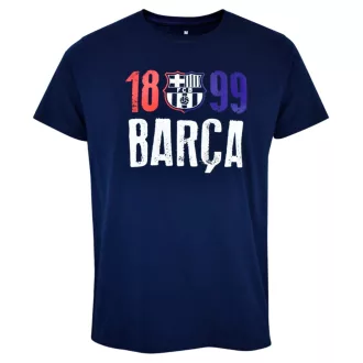 Barcelona póló felnőtt sötétkék 1899