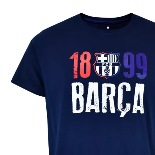 Barcelona póló felnőtt sötétkék 1899