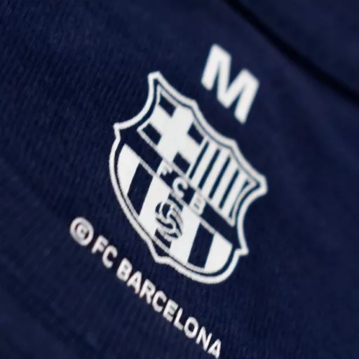 Barcelona póló felnőtt sötétkék 1899