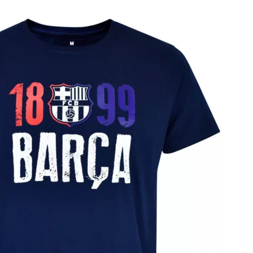 Barcelona póló felnőtt sötétkék 1899
