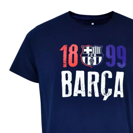 Barcelona póló felnőtt sötétkék 1899