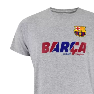 Barcelona póló felnőtt szürke Sentiment