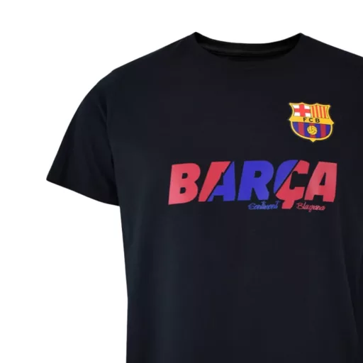 Barcelona póló felnőtt fekete Sentiment