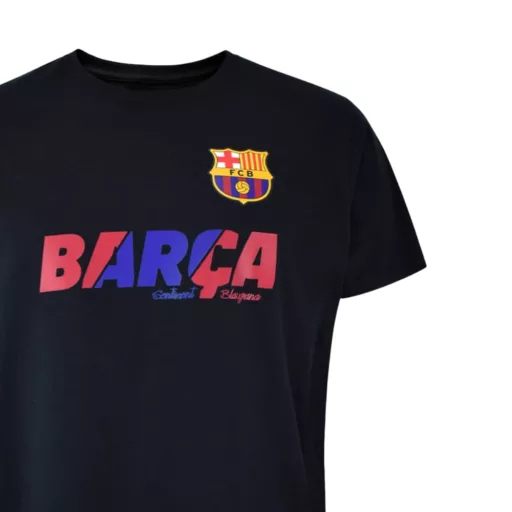 Barcelona póló gyerek fekete Sentiment