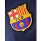 Barcelona pulóver felnőtt zippes sötétkék LINES