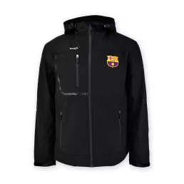 Barcelona kabát Softshell fekete felnőtt