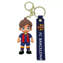 Barcelona kulcstartó PVC figurás 8 cm