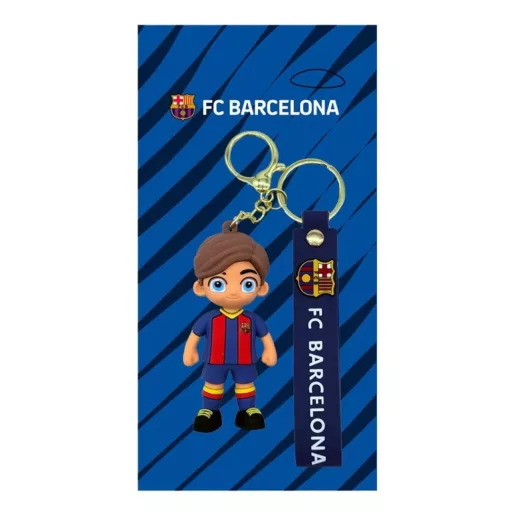 Barcelona kulcstartó PVC figurás 8 cm