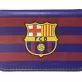 Barcelona kártyatartó csíkos címeres