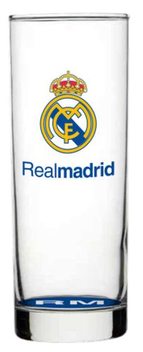 Real Madrid pohár üveg RM címer