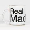 Real Madrid bögre üveg fehér