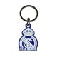 Real Madrid kulcstartó kék címer