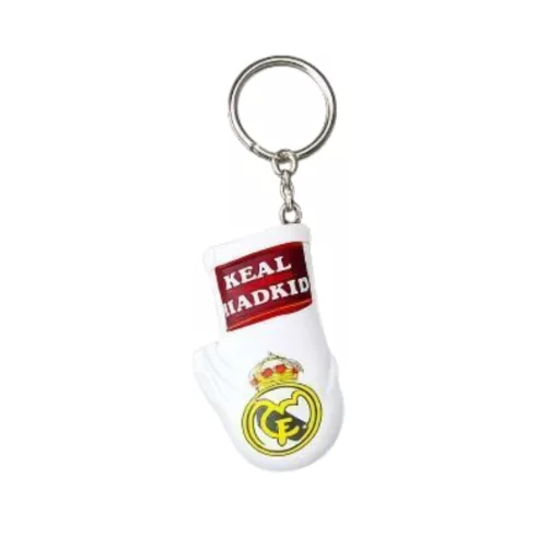 Real Madrid kulcstartó boksz kesztyű