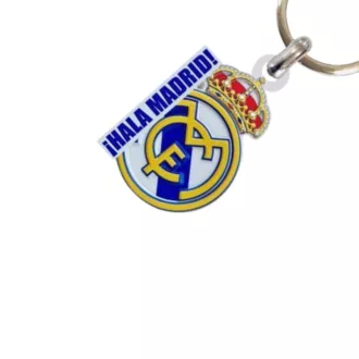 Real Madrid kulcstartó címeres Hala Madrid