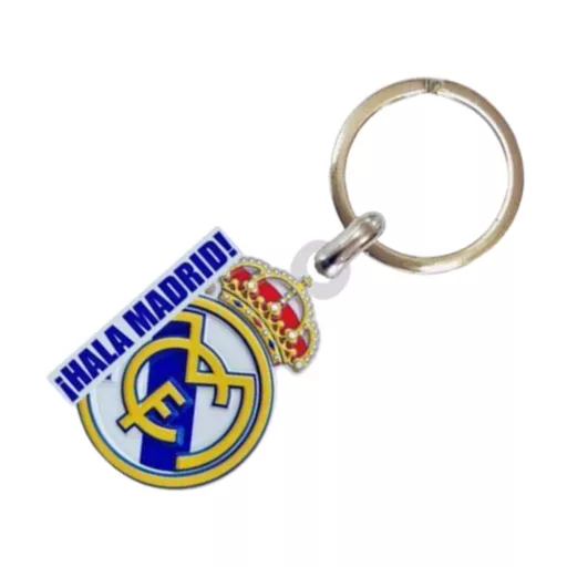 Real Madrid kulcstartó címeres Hala Madrid