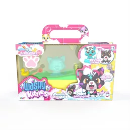   Washy Friends Color Reveal Pancsoló cicusok káddal és 5 kiegészítővel - Cirmi