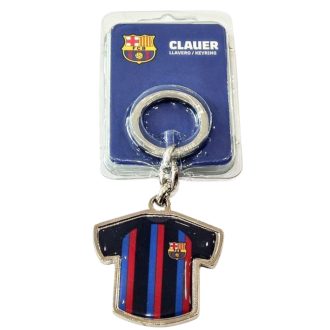 Barcelona kulcstartó mezes csíkos