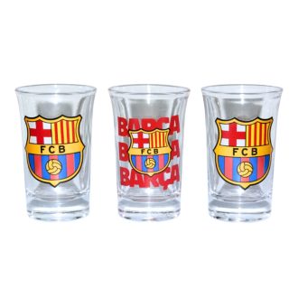 Barcelona stampedlis pohár 30 ml 3db-os