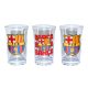 Barcelona stampedlis pohár 30 ml 3db-os