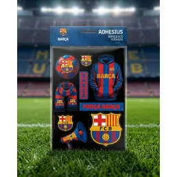Barcelona matrica készlet 9 db-os