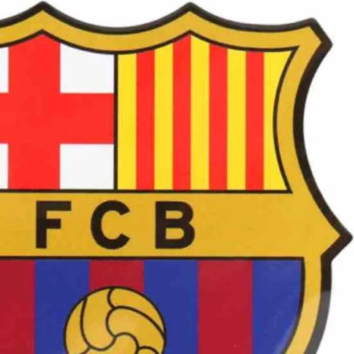 Barcelona matrica címeres nagy