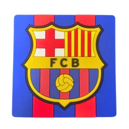 Barcelona hűtőmágnes csíkos Crest