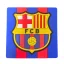 Barcelona hűtőmágnes csíkos Crest