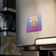 Barcelona hűtőmágnes Crest