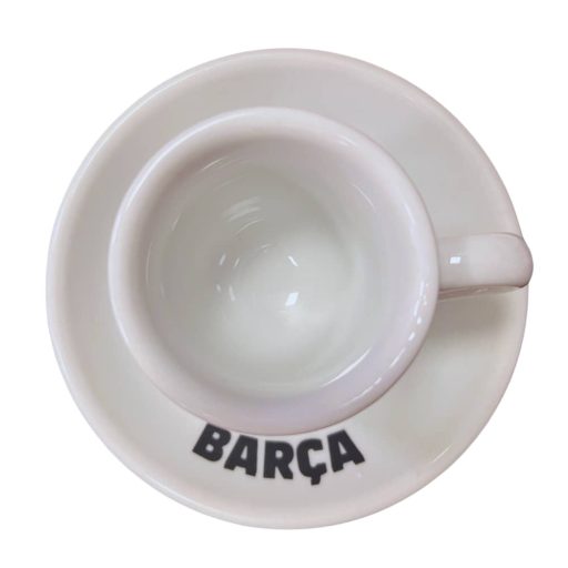 Barcelona kávés csésze+alj eszpresszó
