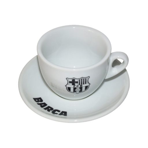 Barcelona kávés csésze+alj cappuccino