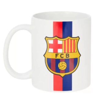 Barcelona bögre BARCA fehér