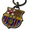 Barcelona kulcstartó fém címeres