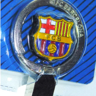 Barcelona kulcstartó kitűzővel