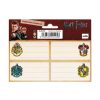 Harry Potter füzetcímke, matrica címeres 16 db-os címeres
