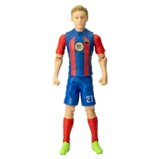 Focista akciófigura, 20 cm - FC Barcelona, F. De Jong 21