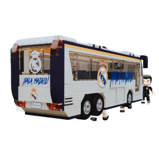 Real Madrid építőjáték 488 db-os autóbusz
