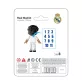 Real Madrid építőjáték játékosfigura N3