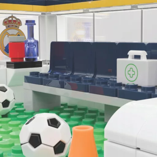 Real Madrid építőjáték 186 db-os cserepad