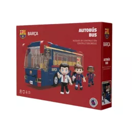 Barcelona építőjáték 488 db-os autóbusz